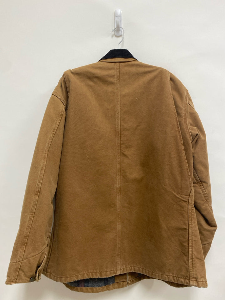 Carhartt Size XL Brown Button Up Men&