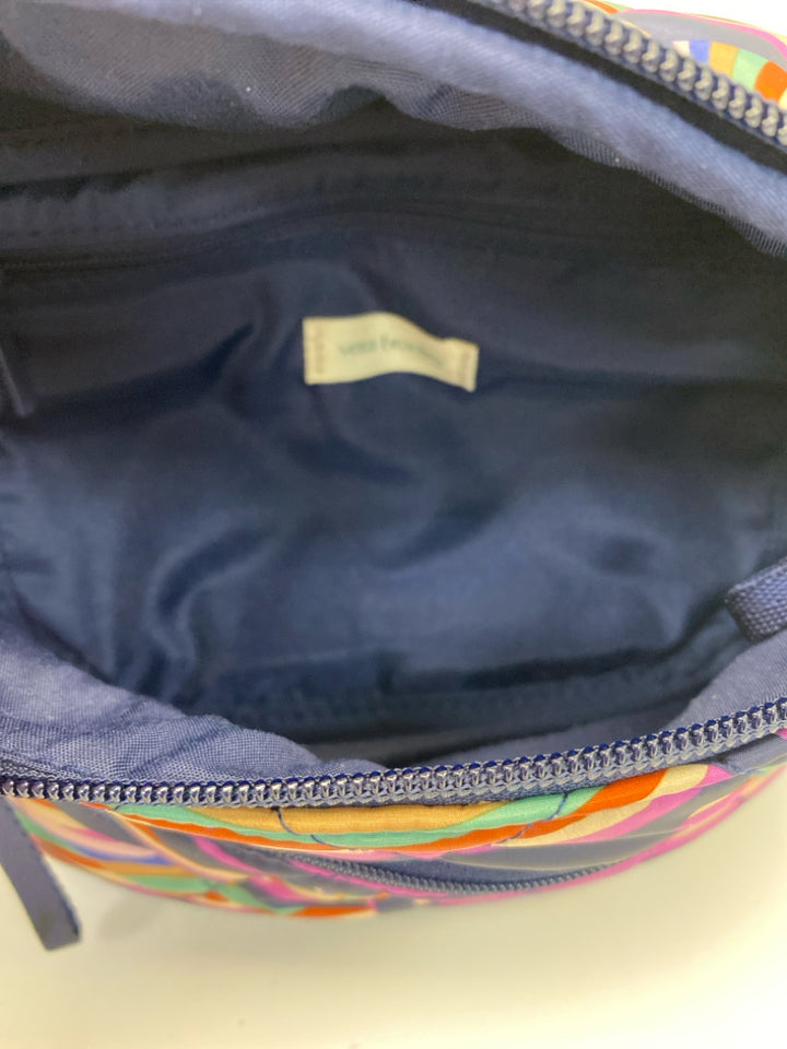 NWT Vera Bradley Navy/Pink Multi-Color Stripe(s) Belt Bag