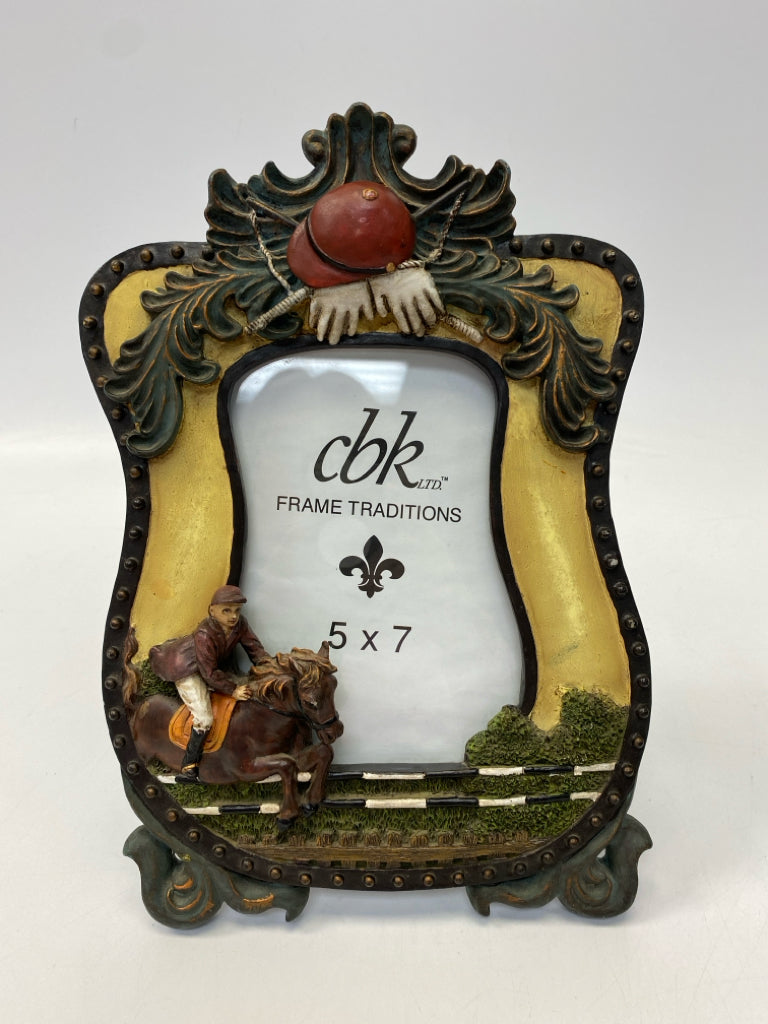 Brown Yellow Frame