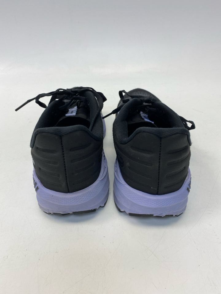 Brooks US Shoe Size 9.5 Black Purple Lace-up Sneakers