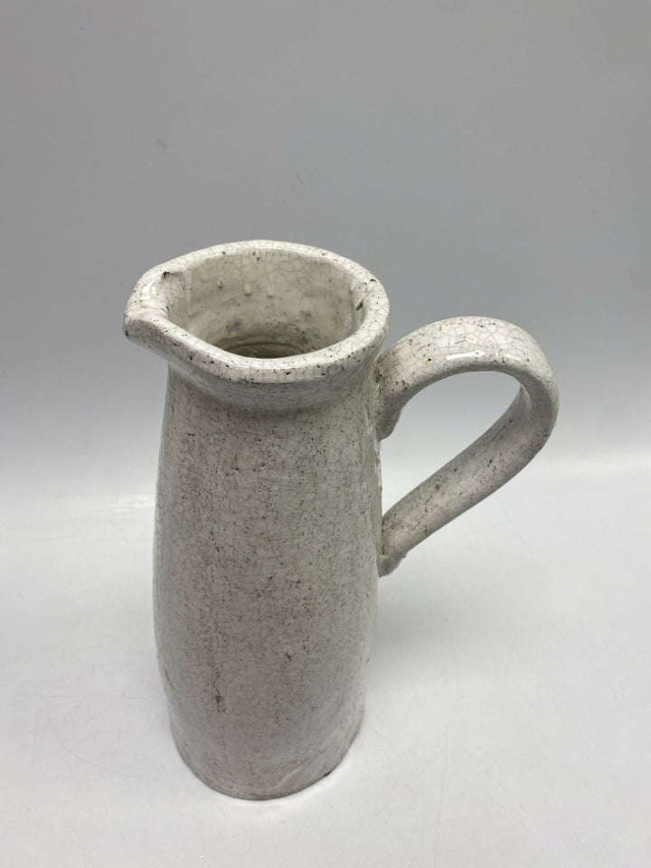 Cream Rustic Ceramic Vase