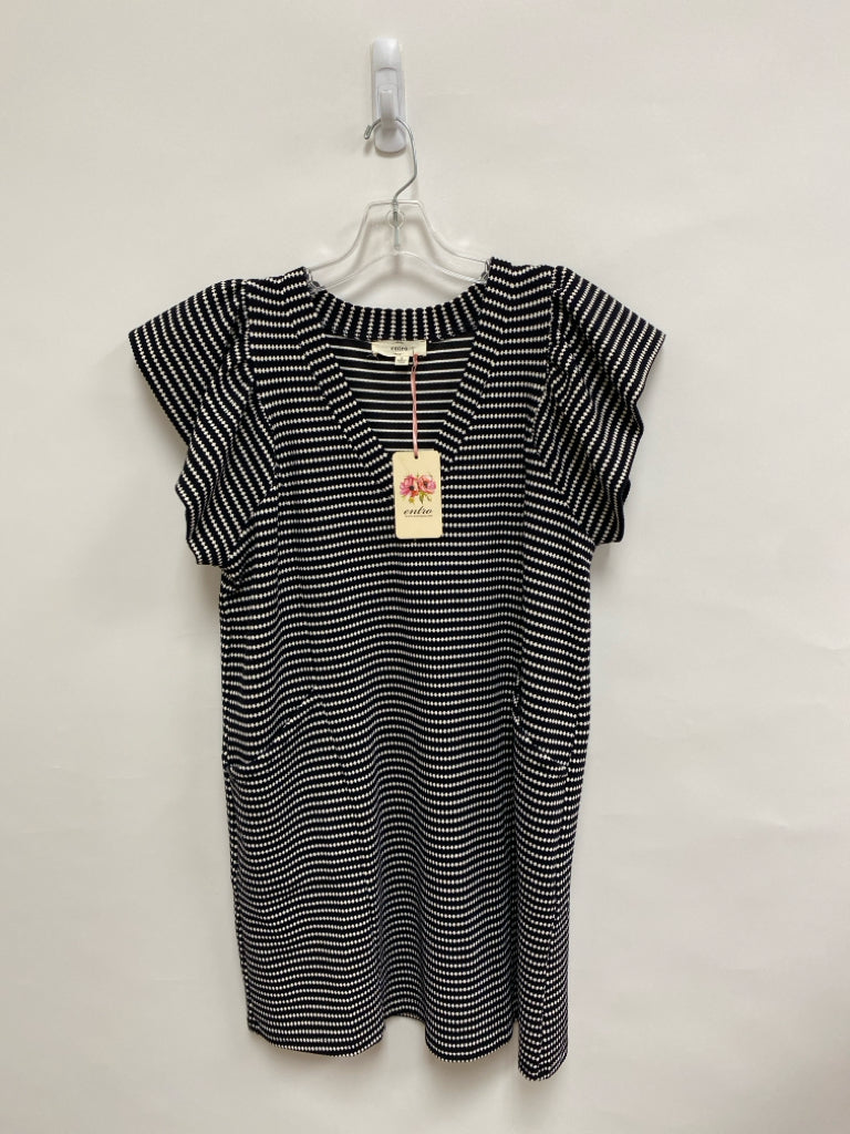 NWT entro Size S Black White Dots Ladies Dress