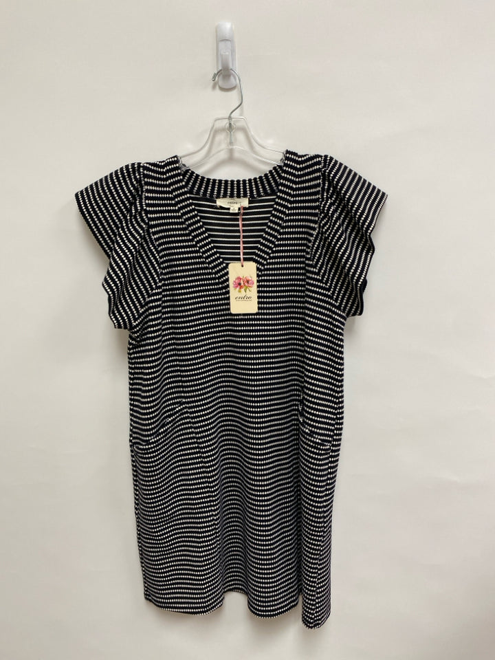 NWT entro Size S Black White Dots Ladies Dress