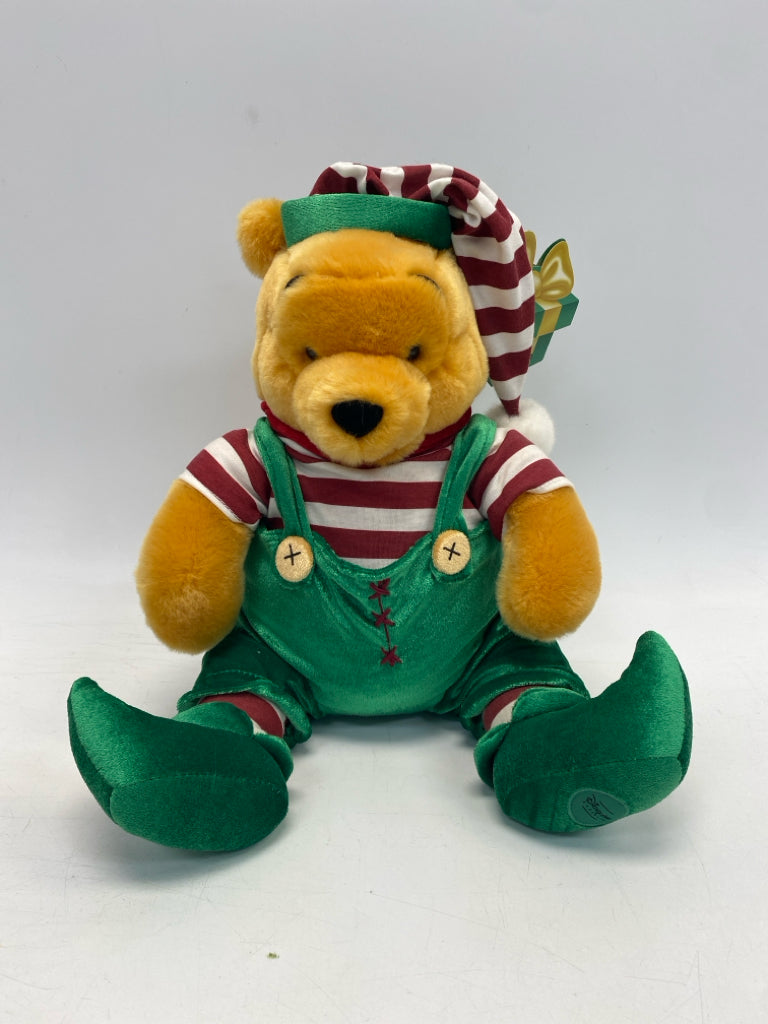 NWT Disney Green Red/White Stuffed Christmas