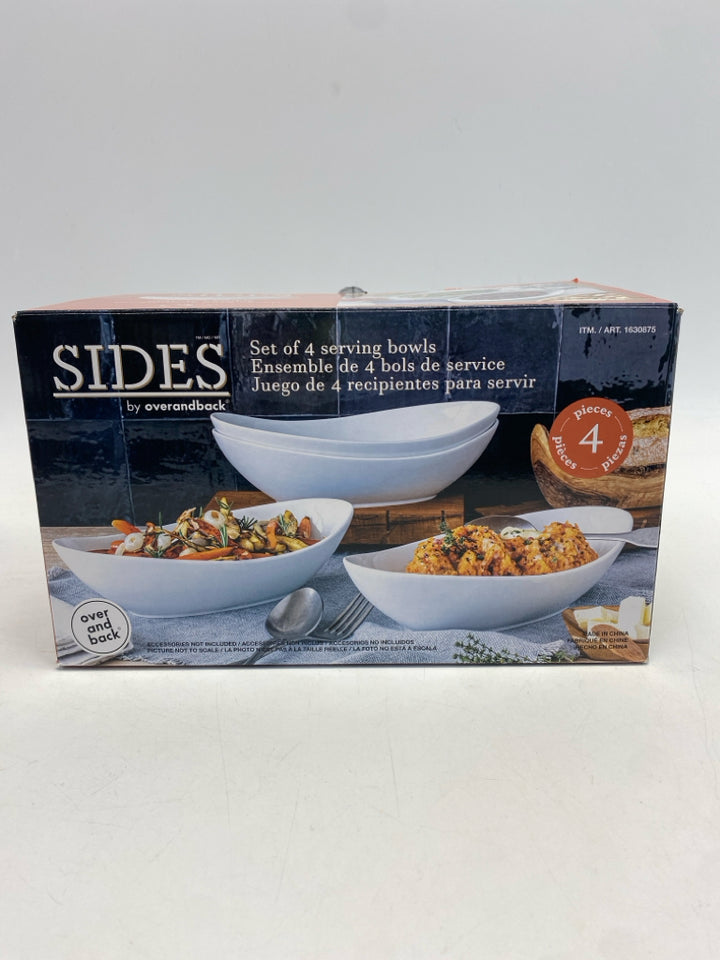 NEW/BOX White Bowl(s)