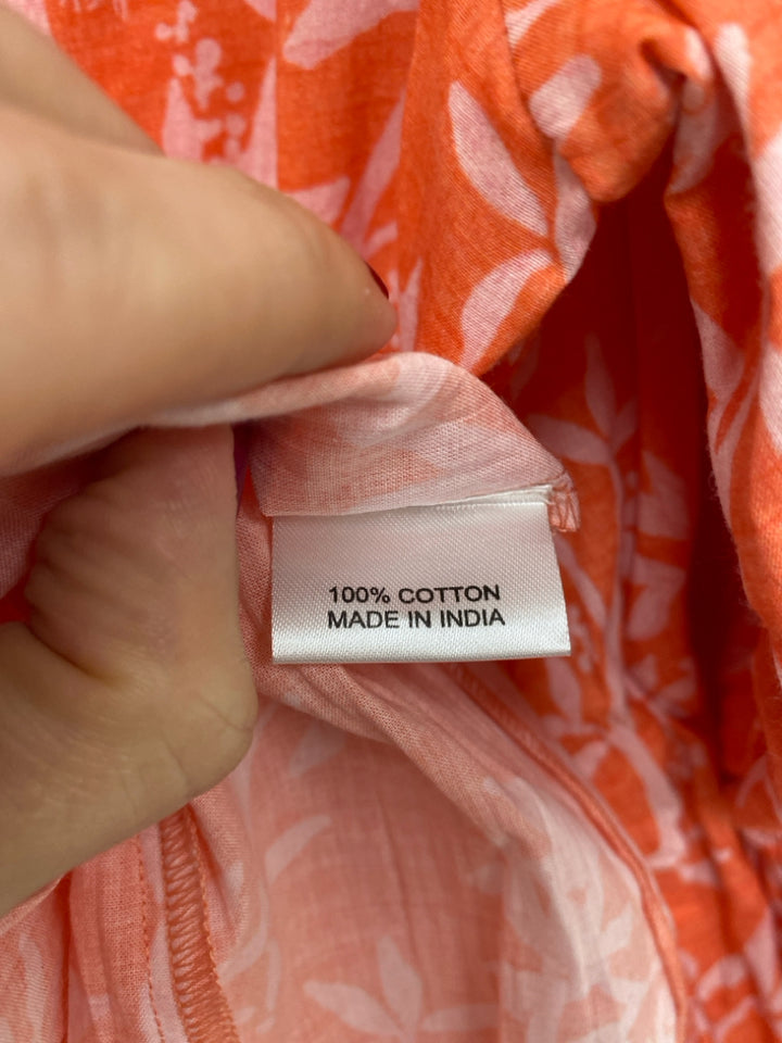 NWT Size S Coral Pale Pink Birds Ladies Dress