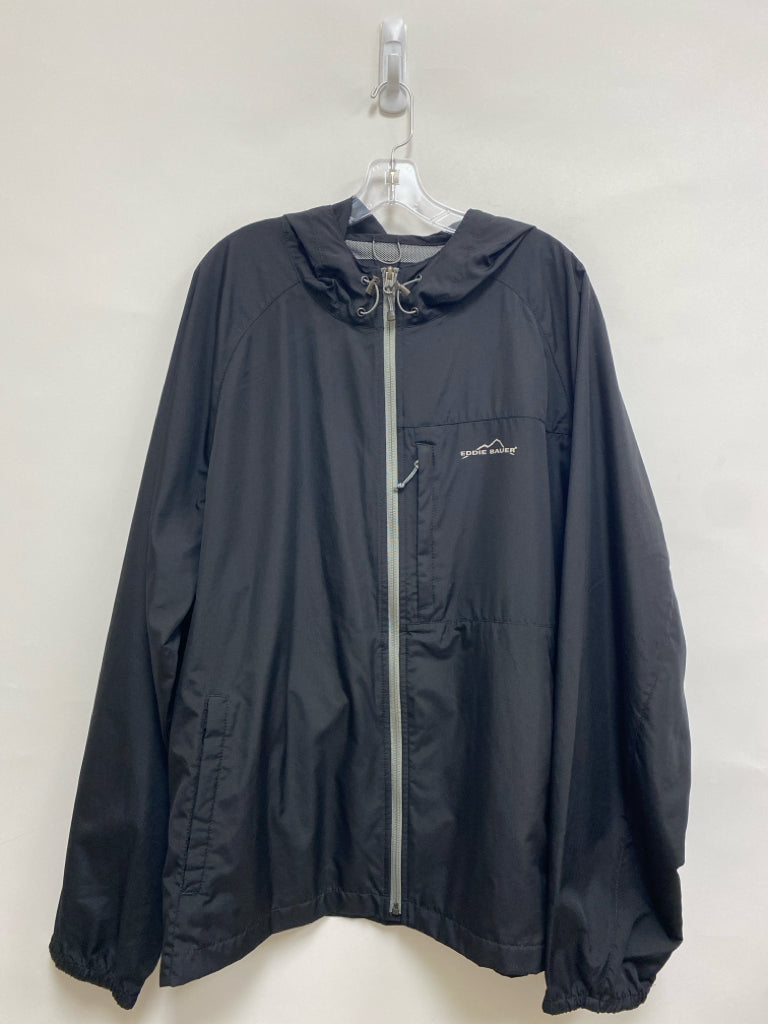 Eddie Bauer Size XXL Black Hooded Men&