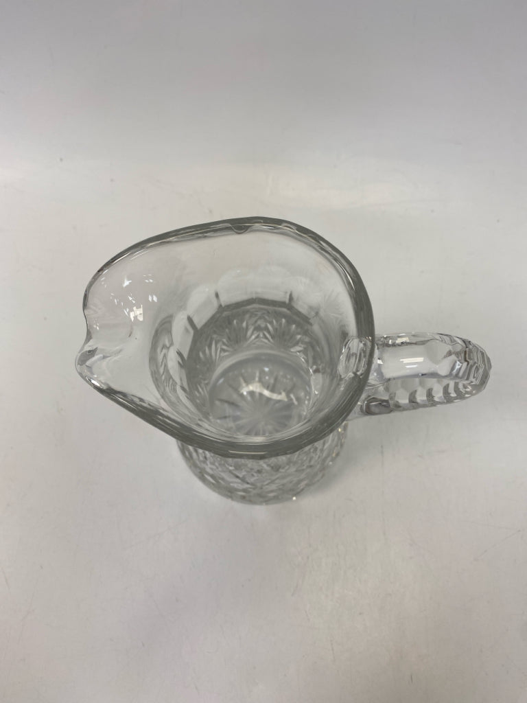 Clear Pineapples Glass Pitcher