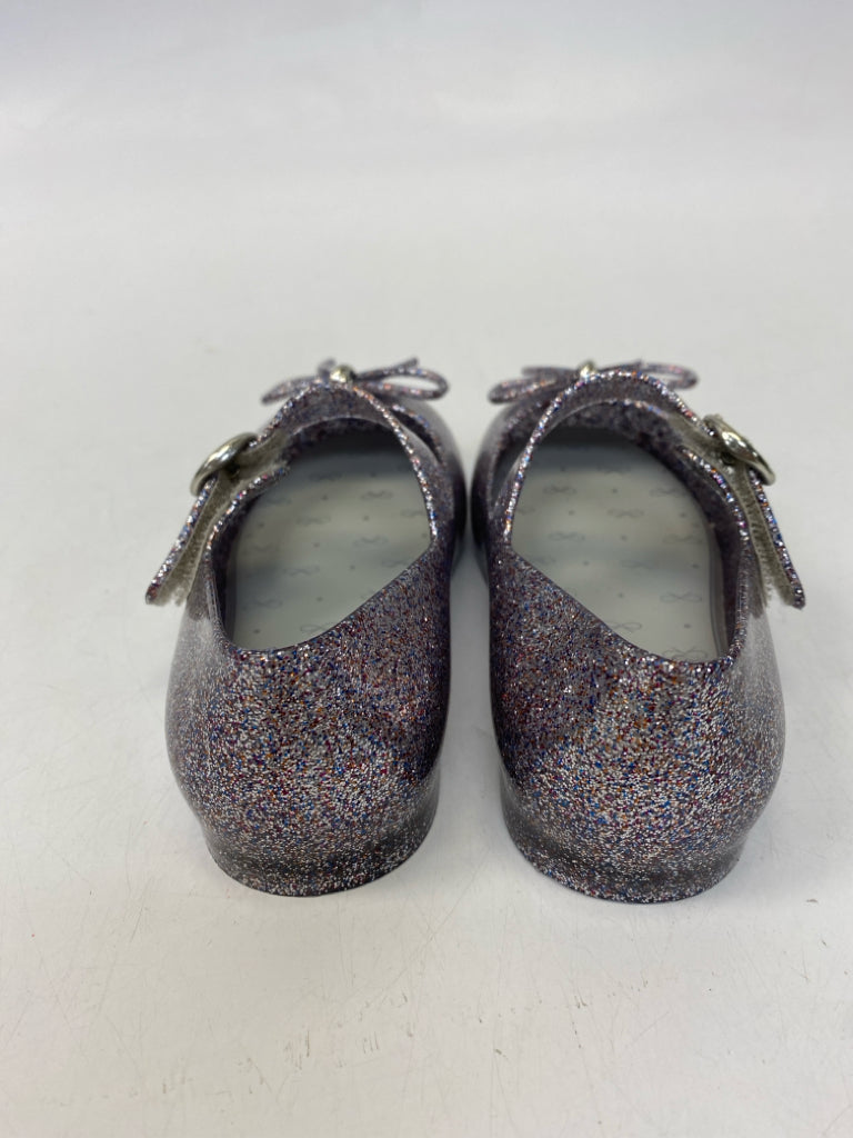 Mini Melissa SIZE 9 Purple Multi Color Glitter Girl&