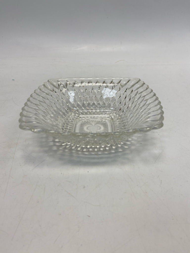 Clear Knobby Glass Bowl(s)