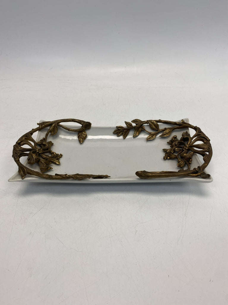 White Bronze Tray
