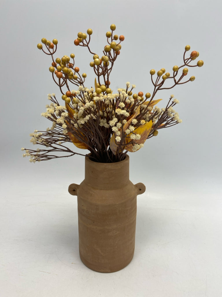 Brown Cream Floral Arrangement