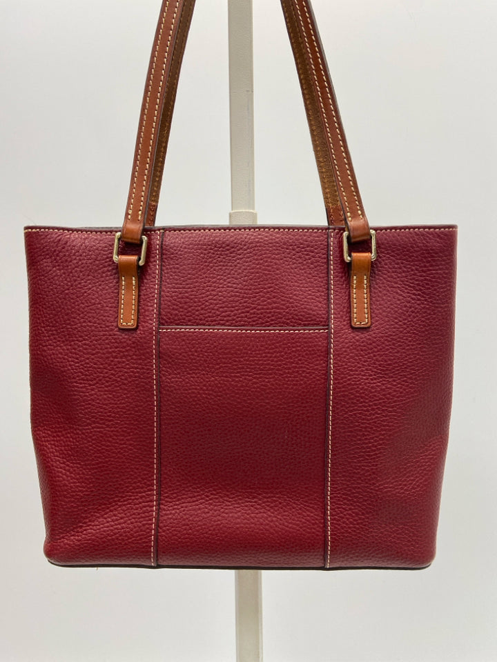 Dooney &amp; Bourke Dark Red Brown Handbag