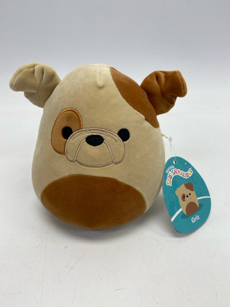 NWT Squishmallows Tan Brown Stuffed Animal
