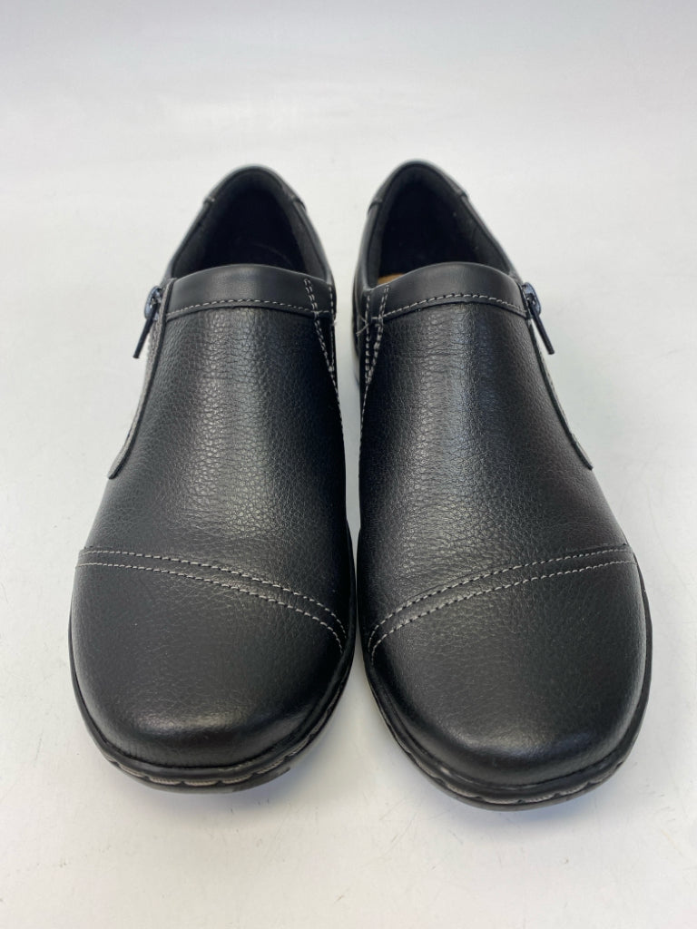 Clarks US Shoe Size 7.5 Black Flats