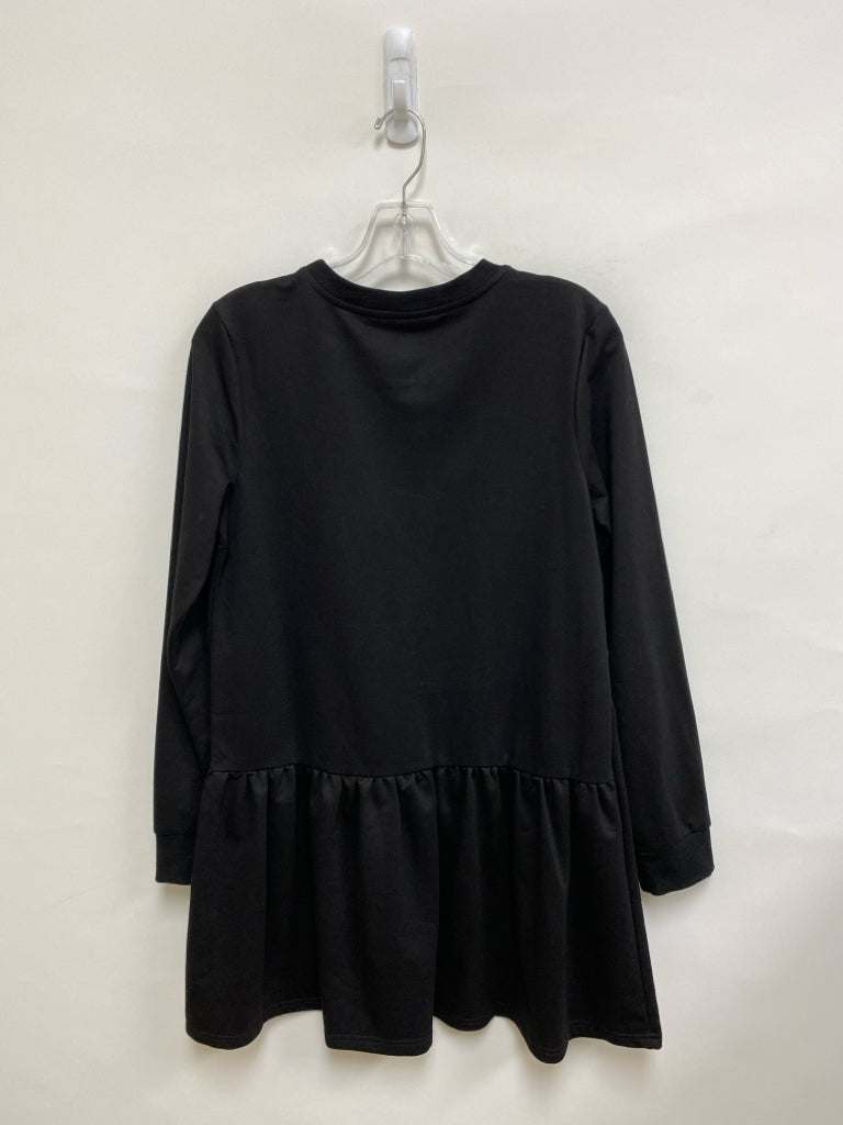 NWT English Factory Size S Black Long Sleeve Ladies Dress