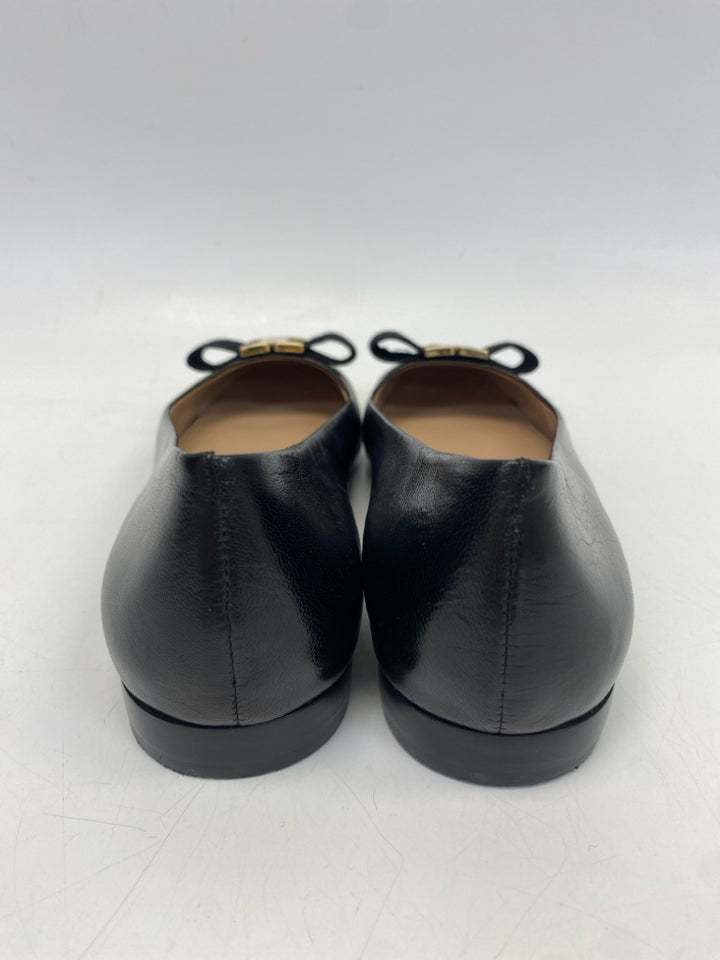 Tory Burch  Size 8.5 Black Bow(s) Flats