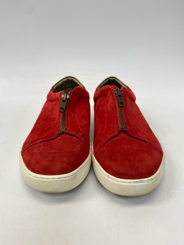 Johnston/Murphy  Size 8.5 Red Suede Sneakers