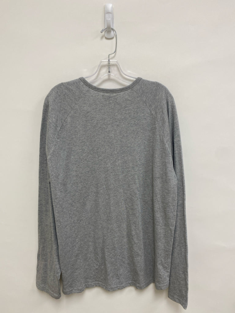 NWT Chip/Pepper Size XL Gray Pink/Green Flowers Ladies Top