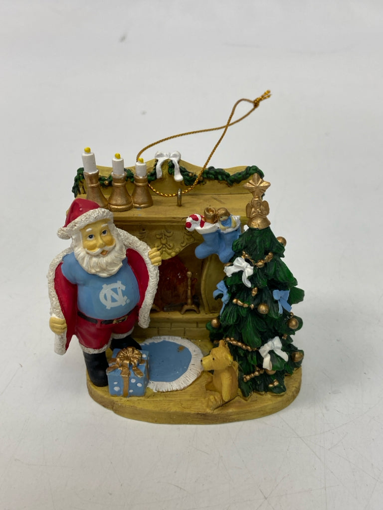 Gold Green/Blue UNC Ornaments