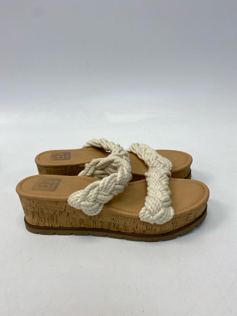 Dolce Vita  Size 7.5 Cream Braided Sandals