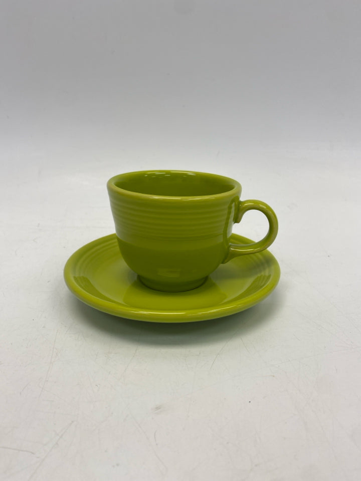 Fiesta Chartreuse Cup/Saucer