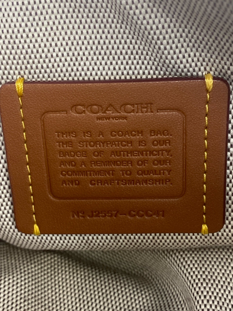 Coach Plaza Bag w/Tag   CCC41