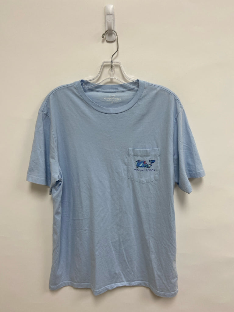 Vineyard Vines Size M Powder Blue Whale Men&