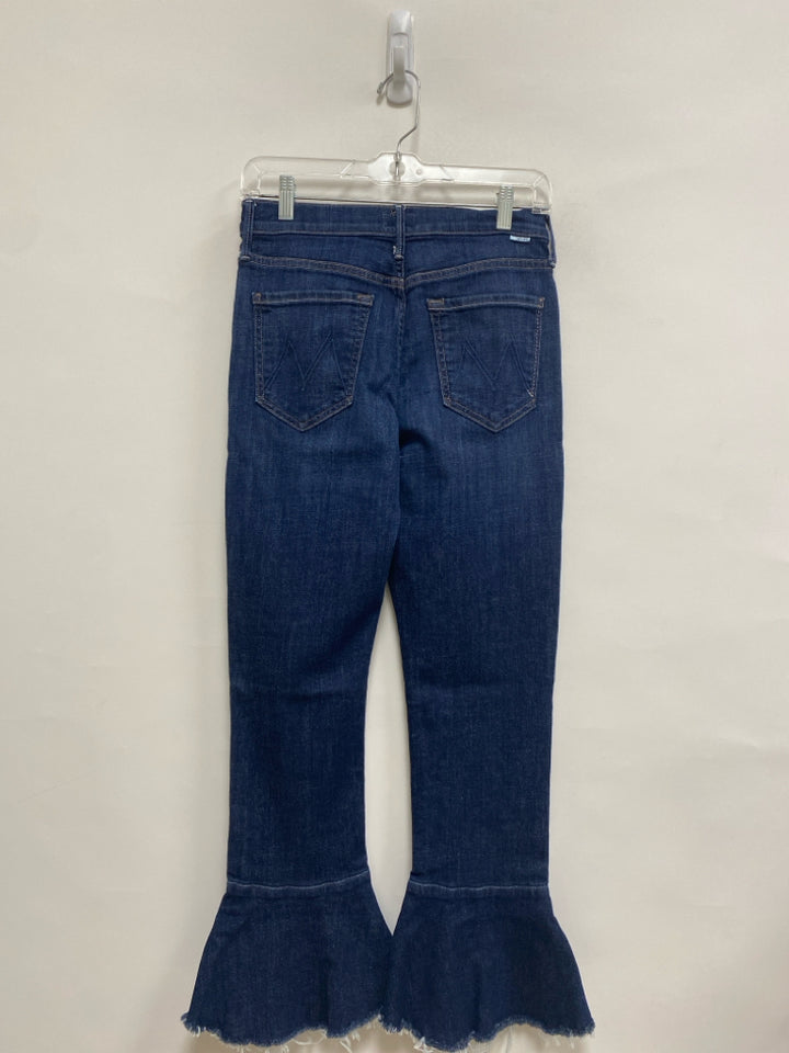 MOTHER Size 27 Blue Flared Ladies Jeans