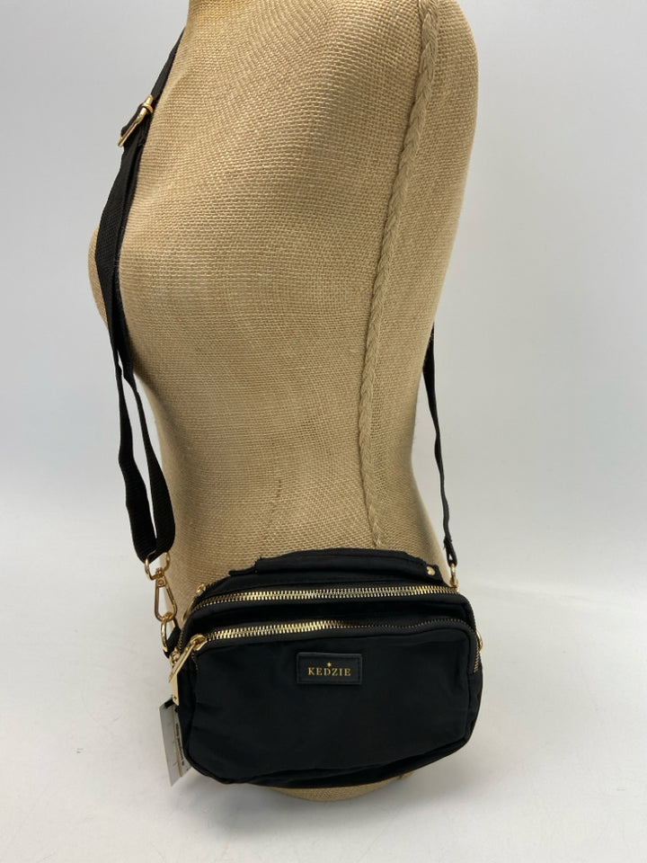 NWT Kedzie Black Crossbody