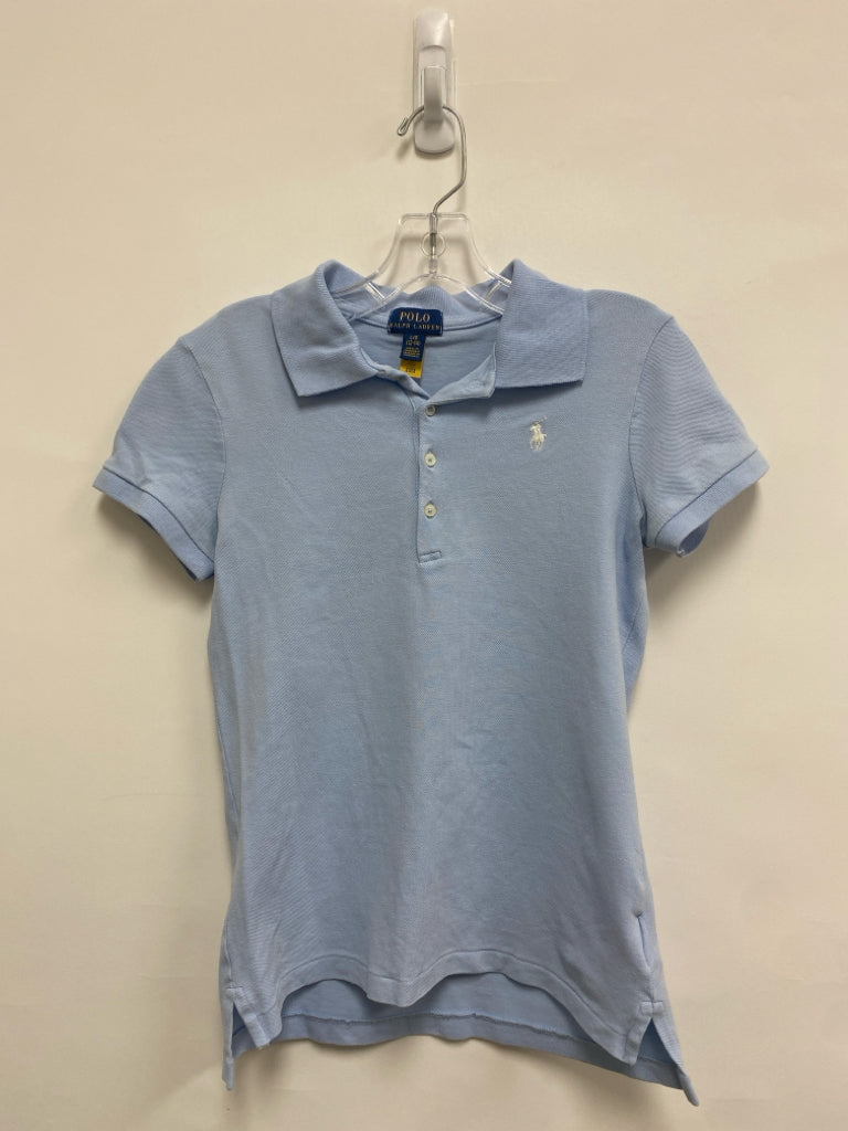 Polo SIZE 12/14 Powder Blue Boy&