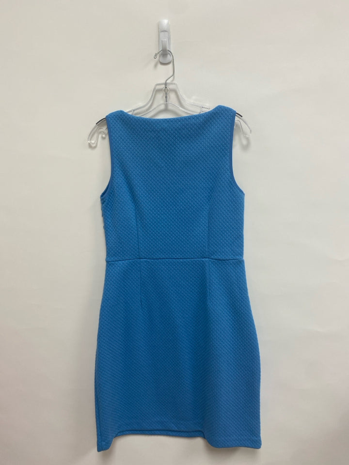 Boden Size 8 Blue Texture Sleeveless Ladies Dress