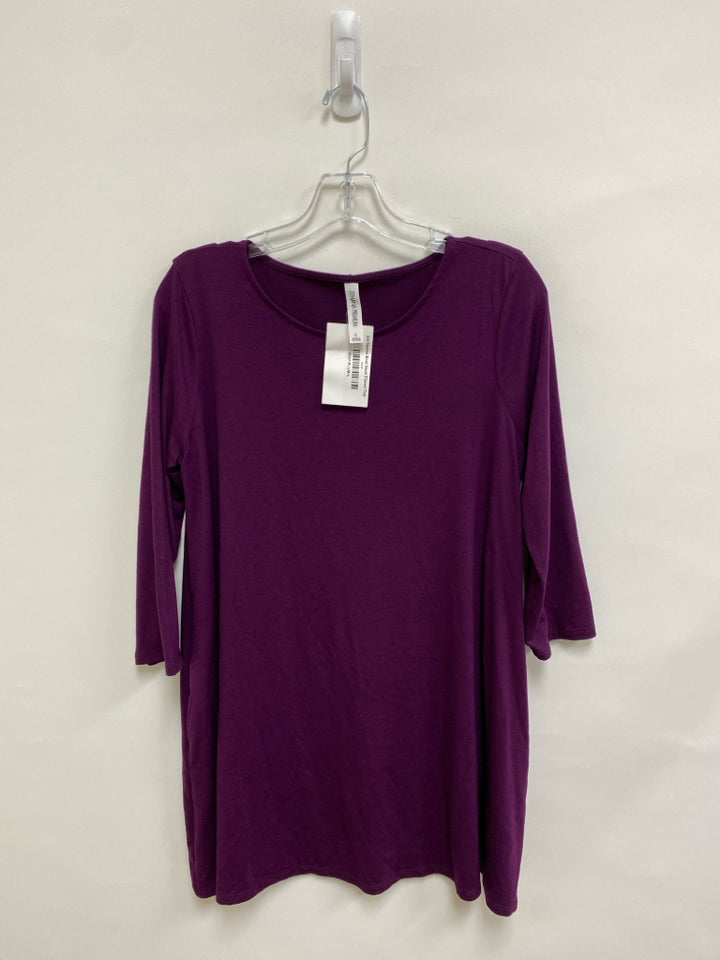 NWT Zenana Size L Purple Ladies Top