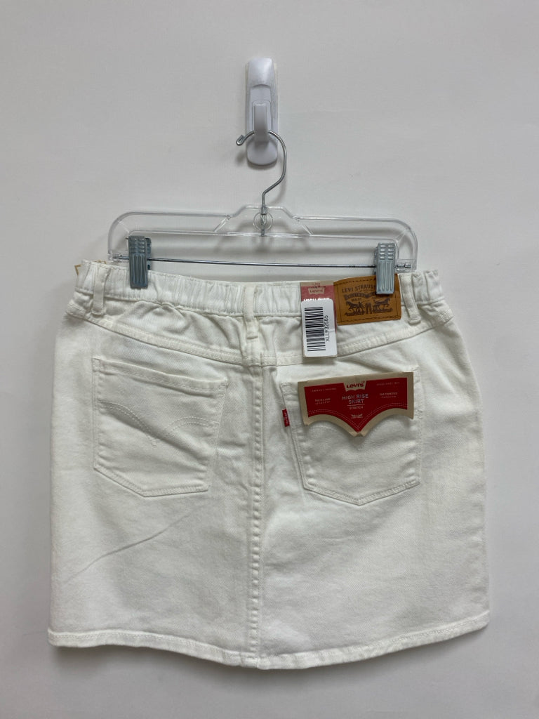NWT Levi SIZE 14 White Denim Girl&