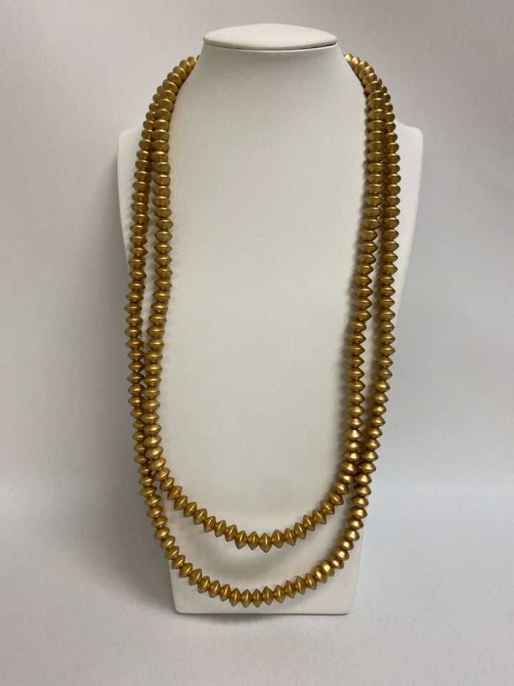 Anchor Beads Gold Color Necklace