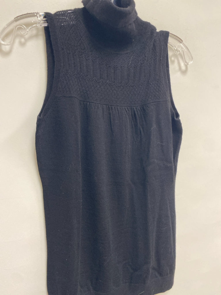 NWT Banana Republic Size S Black Sleeveless Ladies Sweater