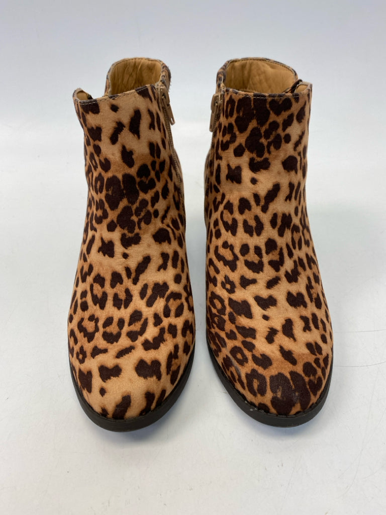 Lane Bryant US Shoe Size 9 Tan/Brown Animal Print Boots