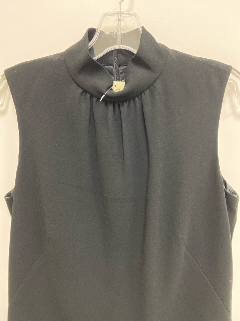 NWT Banana Republic Size 10 Black Sleeveless Ladies Dress