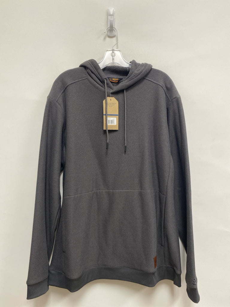 NWT Size XL Charcoal Waffle Hooded Fleece Lined Men&