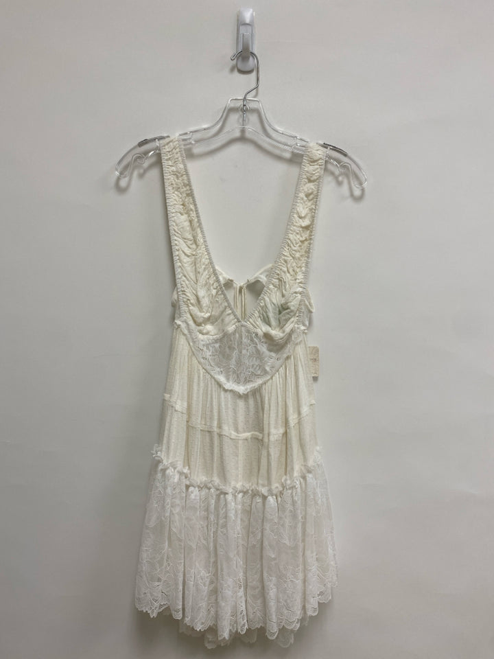 NWT Free People Size XS White Lace Ladies Romper