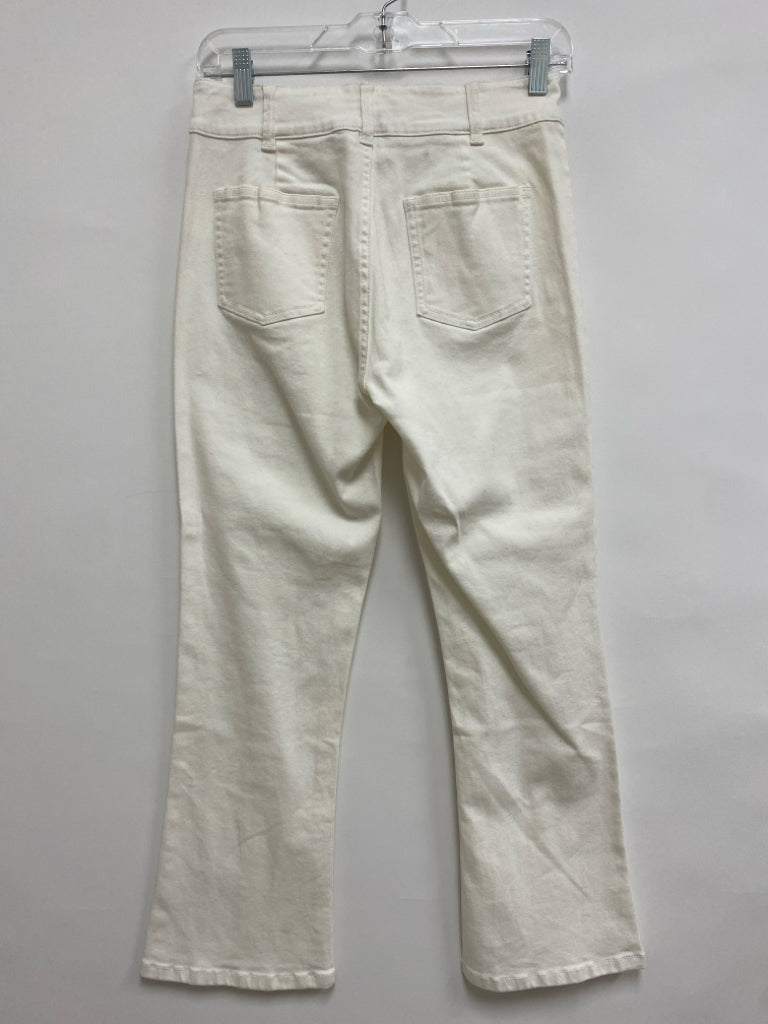 GENERATION LOVE Size XS White Lace-Up Ladies Jeans