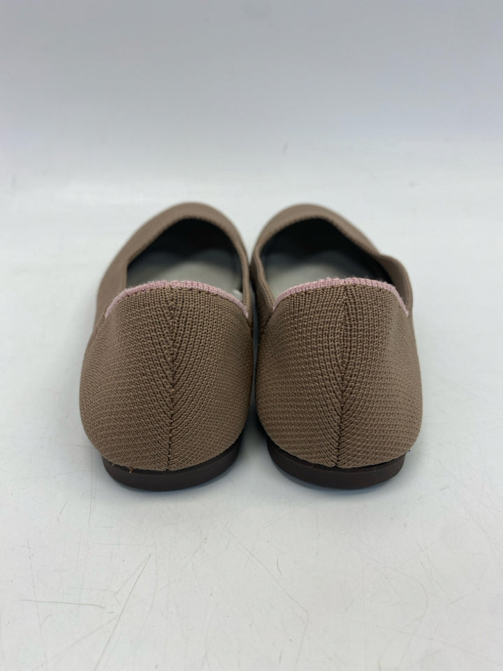 Size 6.5 Brown Flats