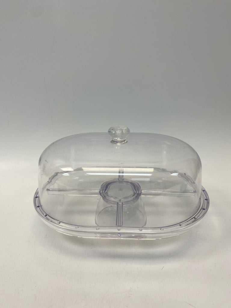 Clear Acrylic Cake Plate/Stand