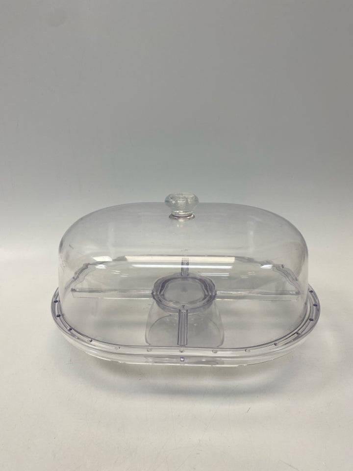 Clear Acrylic Cake Plate/Stand