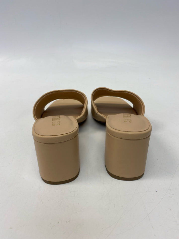 Size 6.5 Nude Sandals