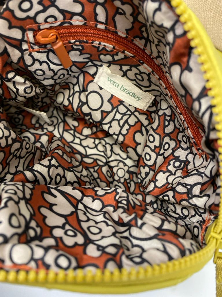 Vera Bradley Chartreuse Puffer Nylon Crossbody