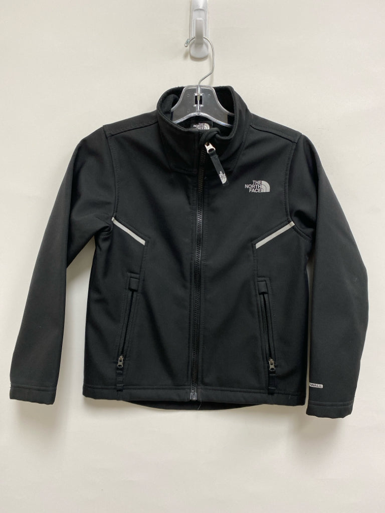 North Face SIZE XS Black Zip Down Boy&