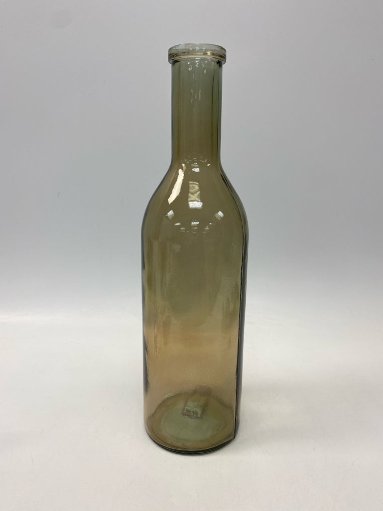 Brown Glass Vase