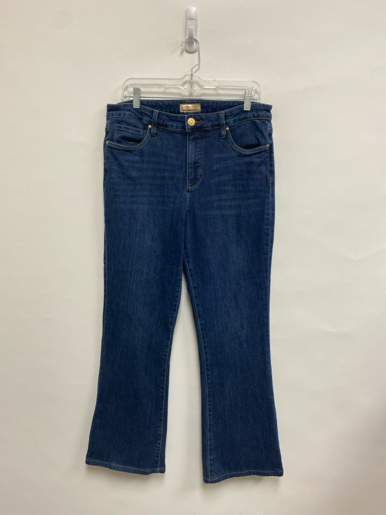 Kut from the Kloth Size 12 Navy Flared Ladies Jeans