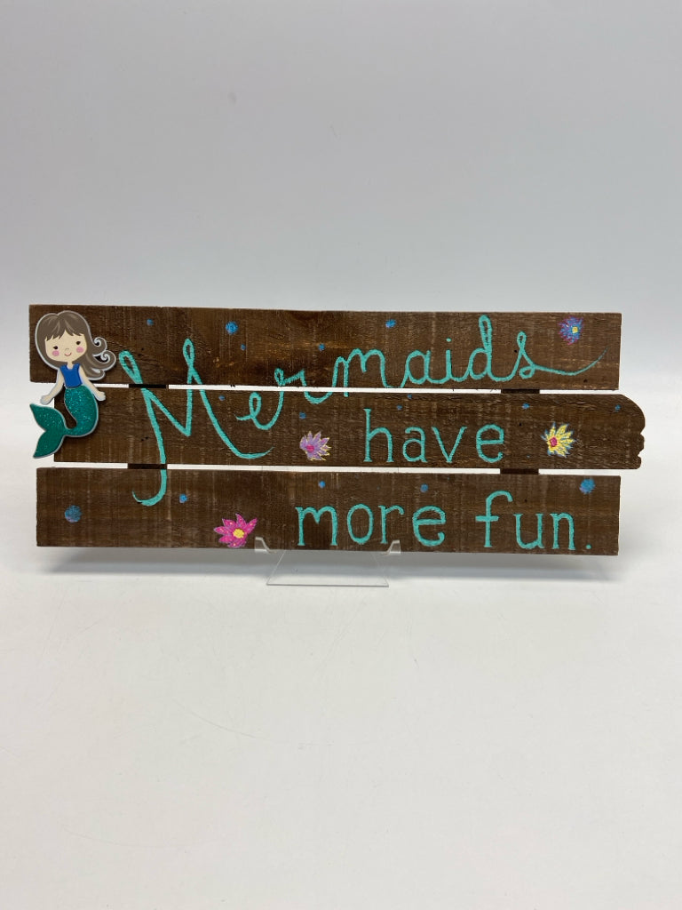 Brown Turquoise Kids Wall Hanging